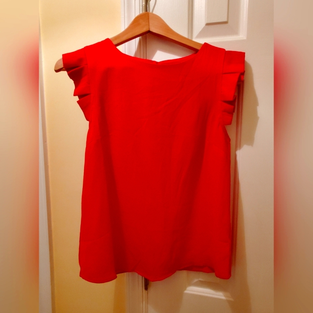 Vibrant Red Top